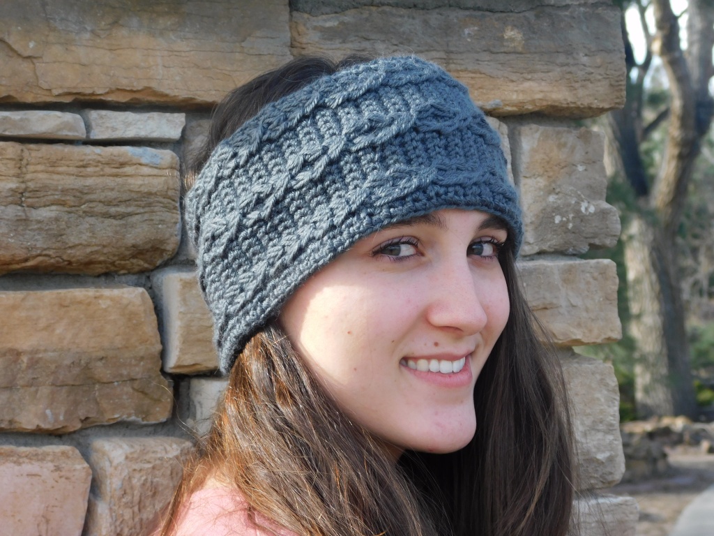 Mz. March Cabled Earwarmer Free Pattern